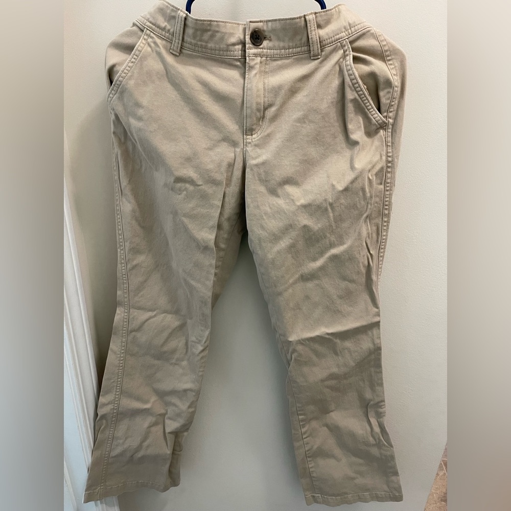 Womens Old Navy Sweetheart Khaki Pants Size 4
